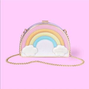 NWT Stoney Clover Lane x Target rainbow crossbody bag lavender
